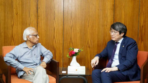 প্রকল্পে সহায়তা অব্যাহত থাকবে, উপদেষ্টাকে জানালেন জাপানের রাষ্ট্রদূত