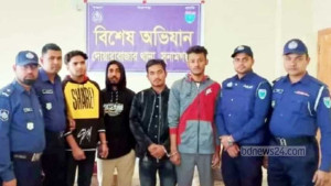 সুনামগঞ্জে হিন্দুদের বাড়িঘরে হামলার অভিযোগে গ্রেপ্তার ৪