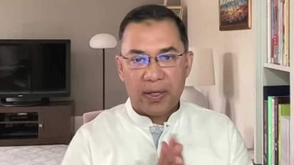 বিএনপির একক আন্দোলনে সরকার পতন হয়নি: তারেক রহমান
