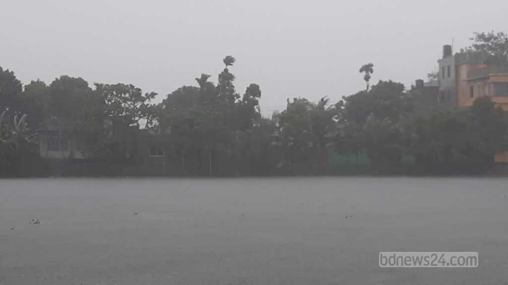 নেত্রকোণায় বাড়ছে নদ-নদীর পানি, বন্যার শঙ্কা