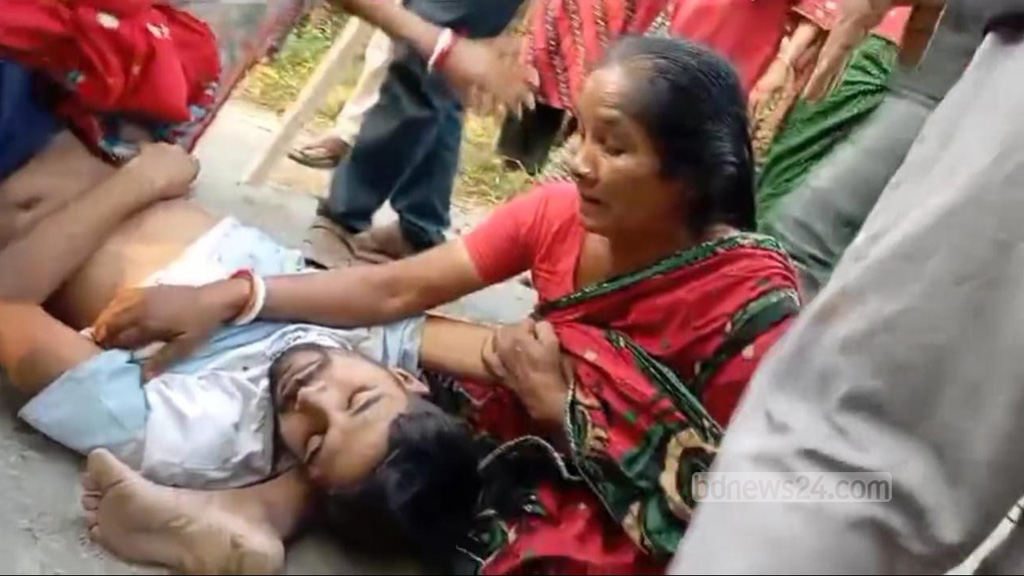 নাটোরে অন্তঃসত্ত্বা স্ত্রীকে দেখতে আসা আওয়ামী লীগ কর্মীকে পিটুনি