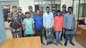 ভারতে প্রবেশের চেষ্টায় ফেনী থেকে ৫ যুবক আটক