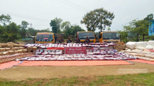 সিলেটে ৬ কোটি টাকার ভারতীয় পণ্য জব্দ