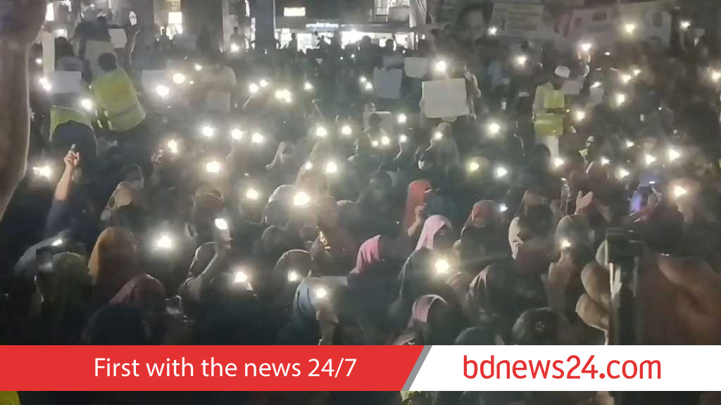 গাজীপুরে ডিপ্লোমা প্রকৌশলীদের সড়ক অবরোধ, যানজটে ভোগান্তি