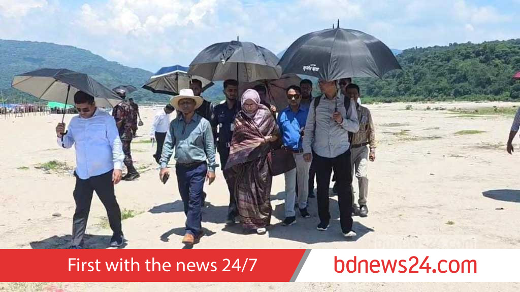 সাদাপাথর পরিদর্শনে মন্ত্রী পরিষদ বিভাগের তদন্ত দল