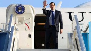 Rubio arrives in S Arabia before Russia talks
