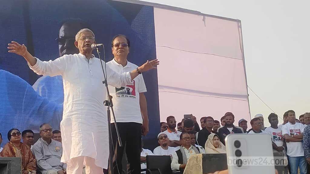 ‘বন্ধুত্ব চাইলে তাড়াতাড়ি তিস্তার পানি দেন’, ভারতকে মির্জা ফখরুল