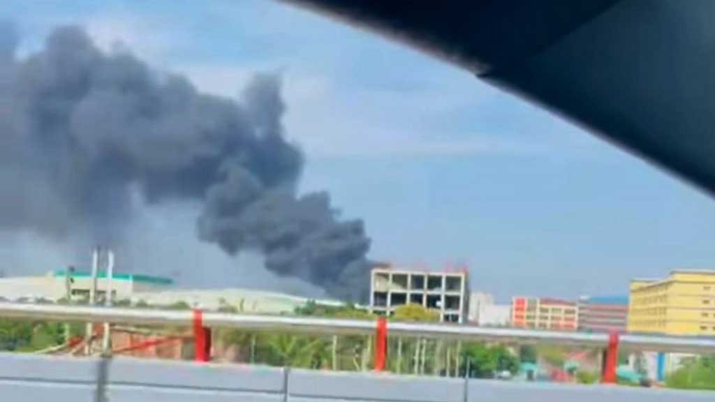 Factory fire in Karnaphuli EPZ doused after three hours
