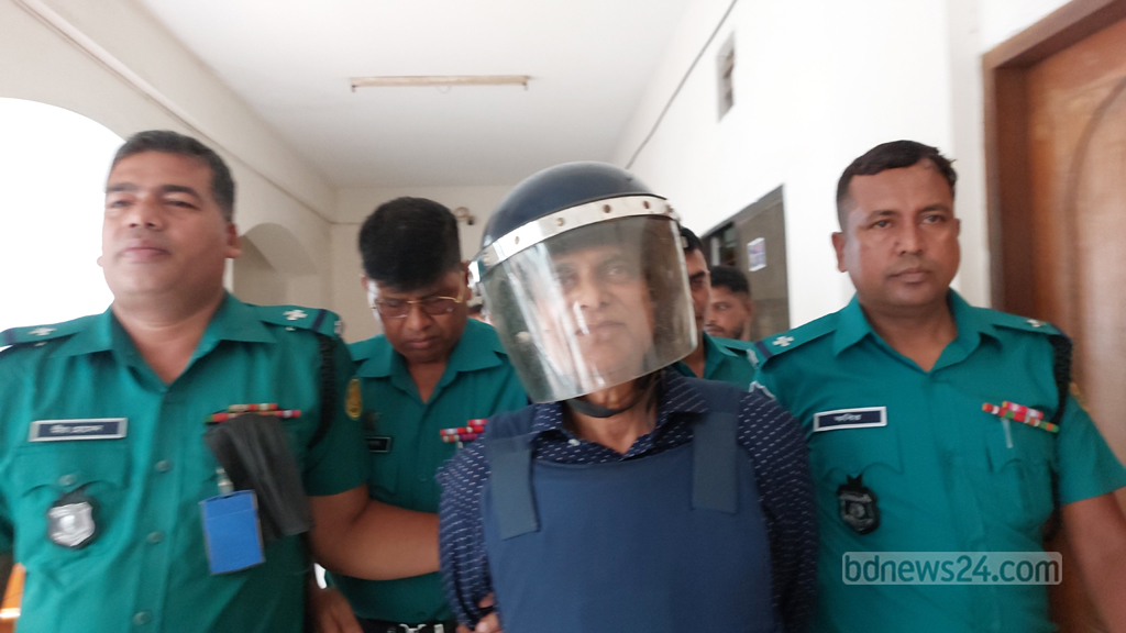 আদালতে শামসুল আলম।