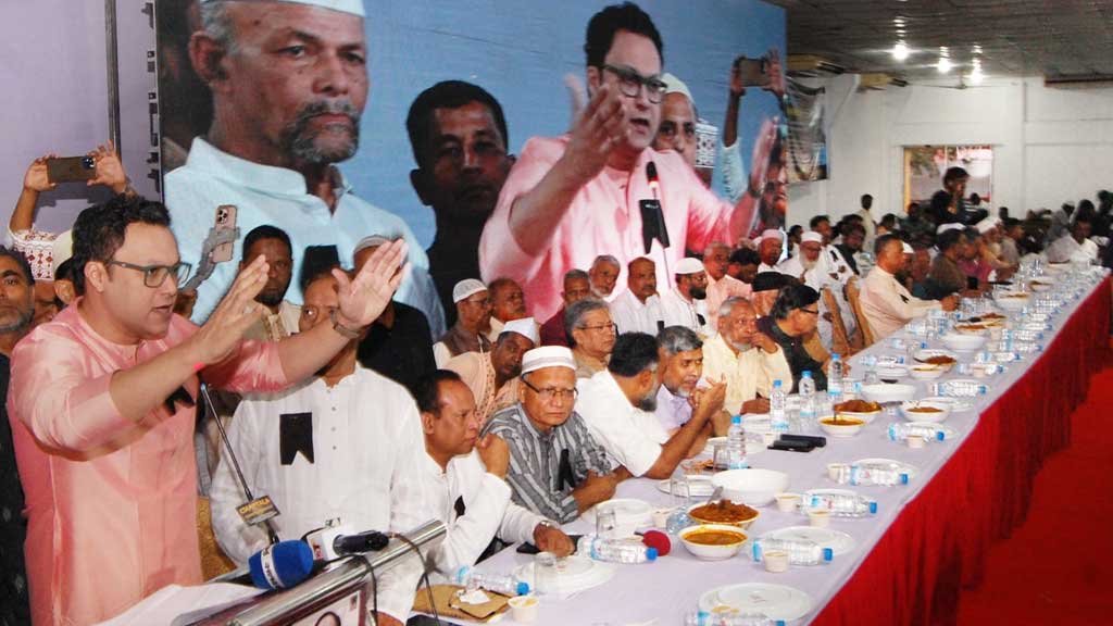 শোক সভায় নোমানকে স্মরণ
