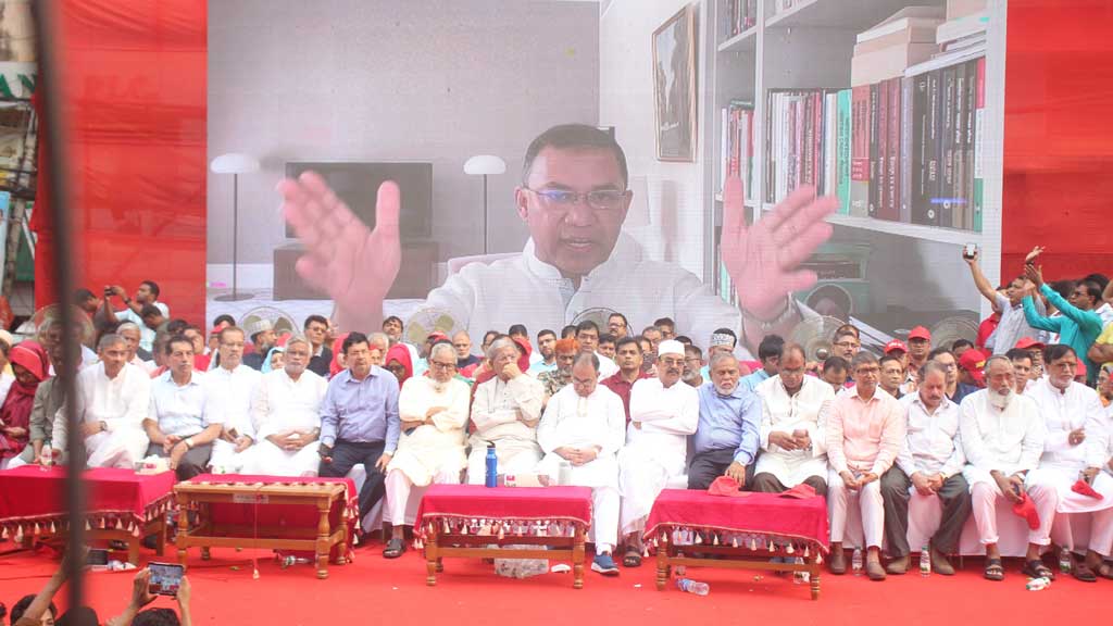 ‘মানবিক করিডোরের’ সিদ্ধান্ত আসতে হবে নির্বাচিত সংসদ থেকে: তারেক রহমান