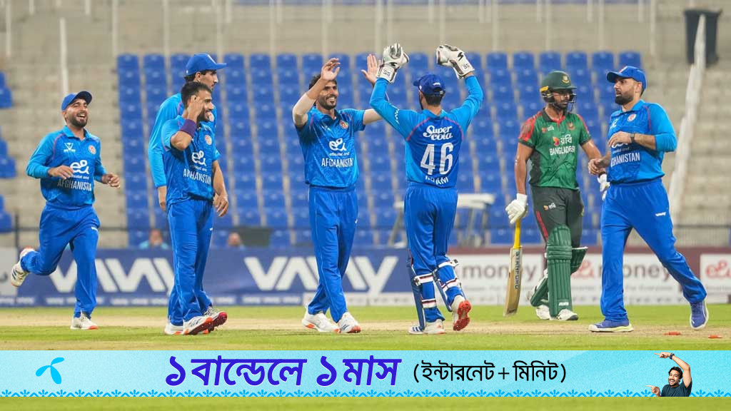 ব্যাটে-বলে বিধ্বস্ত হয়ে রেকর্ড ব্যবধানে হেরে হোয়াইটওয়াশড বাংলাদেশ