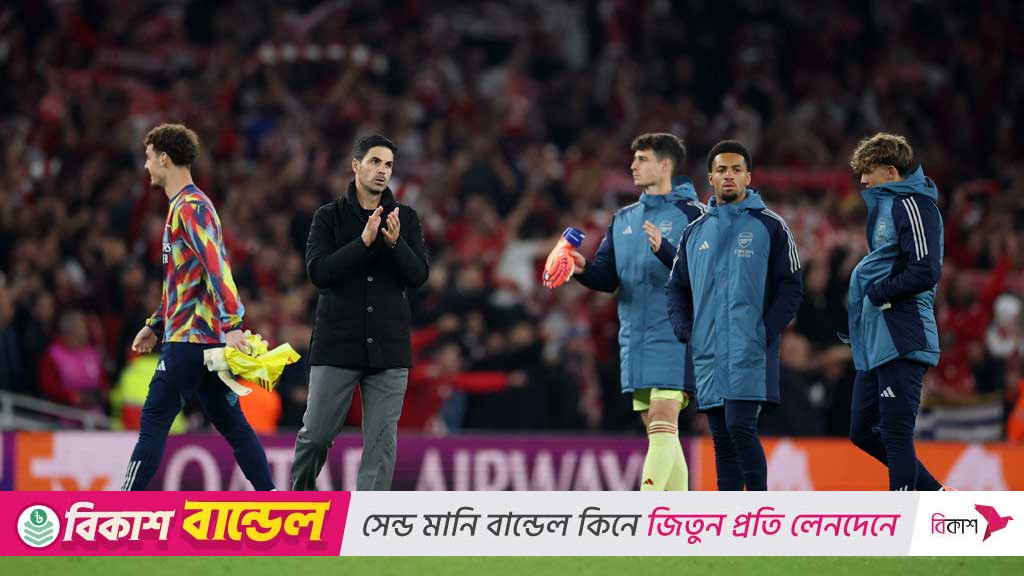 অলিম্পিয়াকোসকে হারিয়ে আর্সেনালের শক্তির গভীরতার প্রশংসায় আর্তেতা