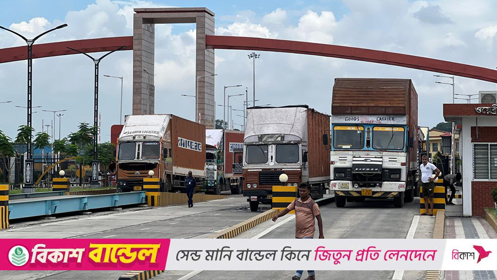 বেনাপোলে ৫ দিন পর আমদানি-রপ্তানি শুরু