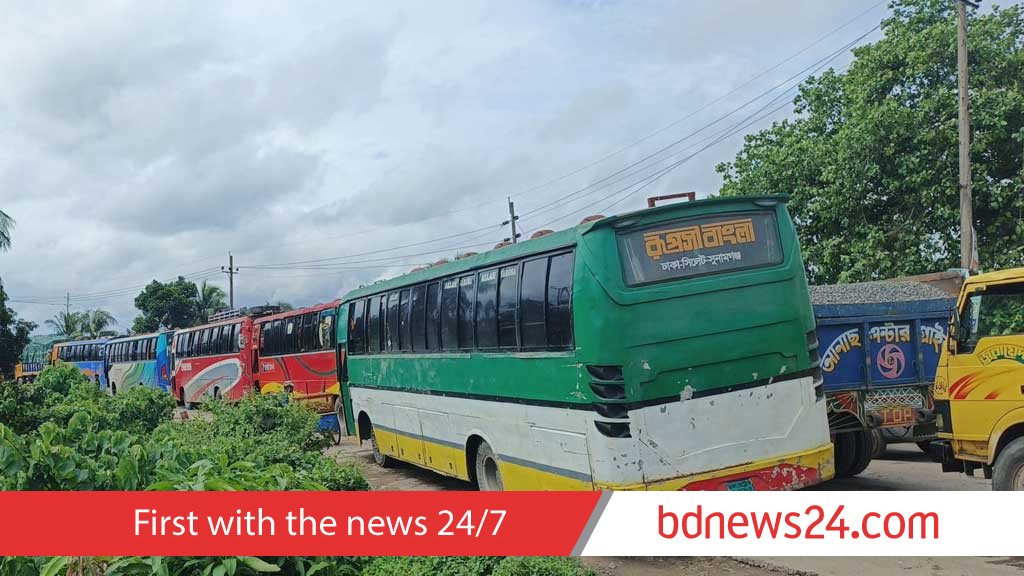 ঢাকা-সিলেট মহাসড়কে ৩৪ কিলোমিটার যানজট, ভোগান্তি