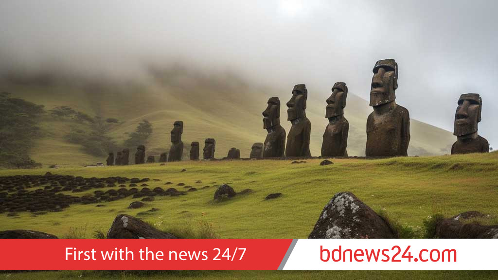ইস্টার দ্বীপের মূর্তিগুলো সত্যিই ‘হাঁটত’, প্রমাণ মিলল পদার্থবিদ্যায়