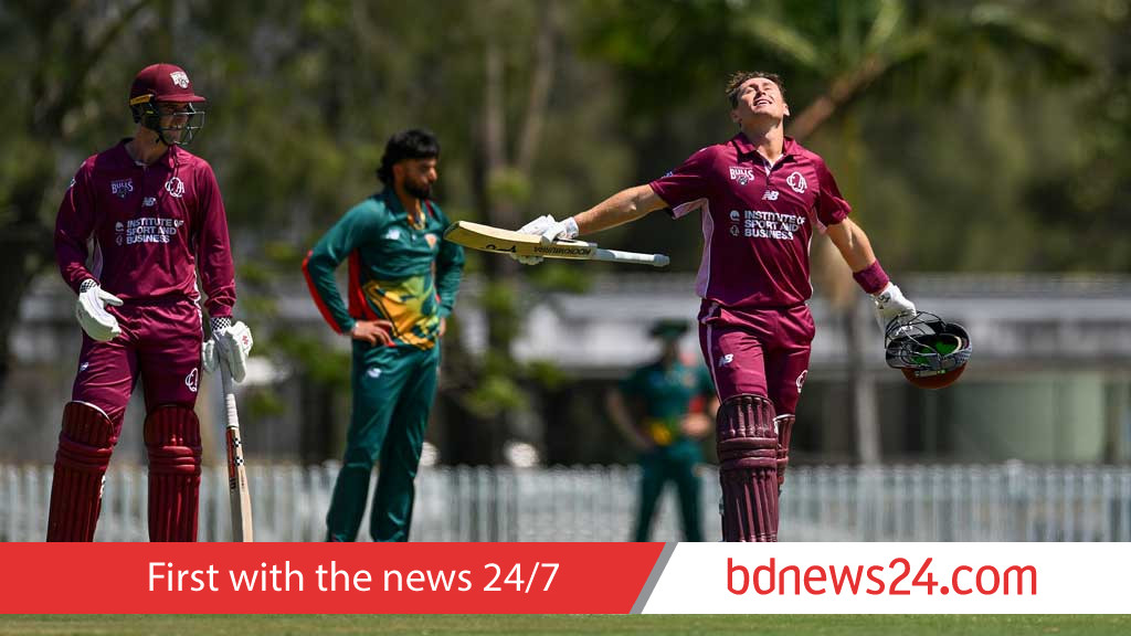 বাদ পড়ার ২ দিন পর লাবুশেনের ৮৯ বলে সেঞ্চুরি