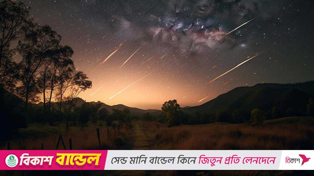 মঙ্গলবার বাংলাদেশে কখন, কোথায় দেখা যাবে উল্কাপাত?