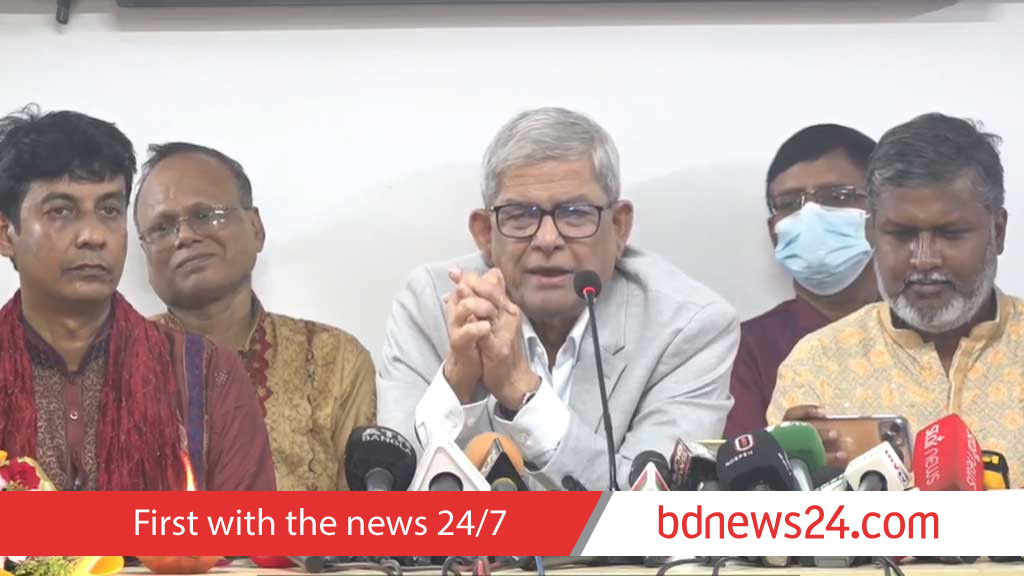 চব্বিশের ঐক্যে কিছু মানুষ ‘ভাঙন ধরাতে চায়’: ফখরুল
