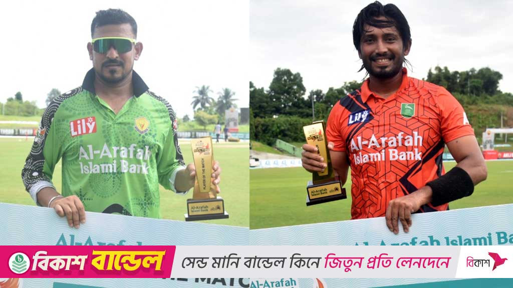 রংপুরের জয়ে উজ্জ্বল নাসির, খুলনার নায়ক এনামুল