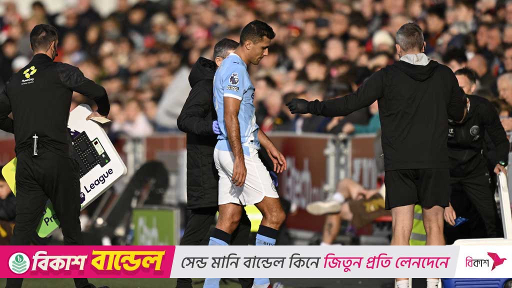 ‘২ থেকে ৩ সপ্তাহের জন্য’ মাঠের বাইরে রদ্রি