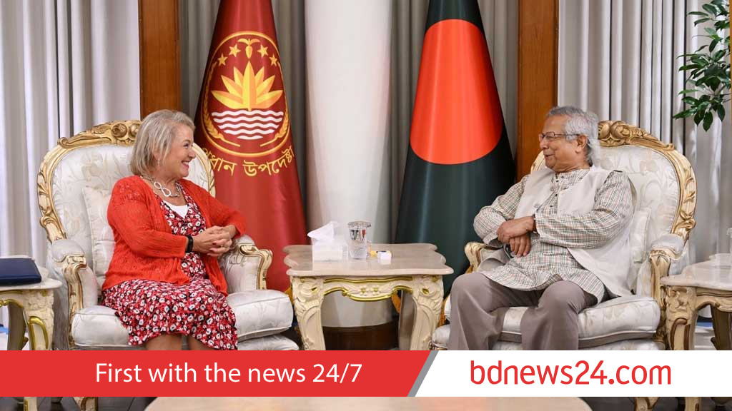 প্রধান উপদেষ্টার সঙ্গে যুক্তরাজ্যের বাণিজ্য দূতের সাক্ষাৎ