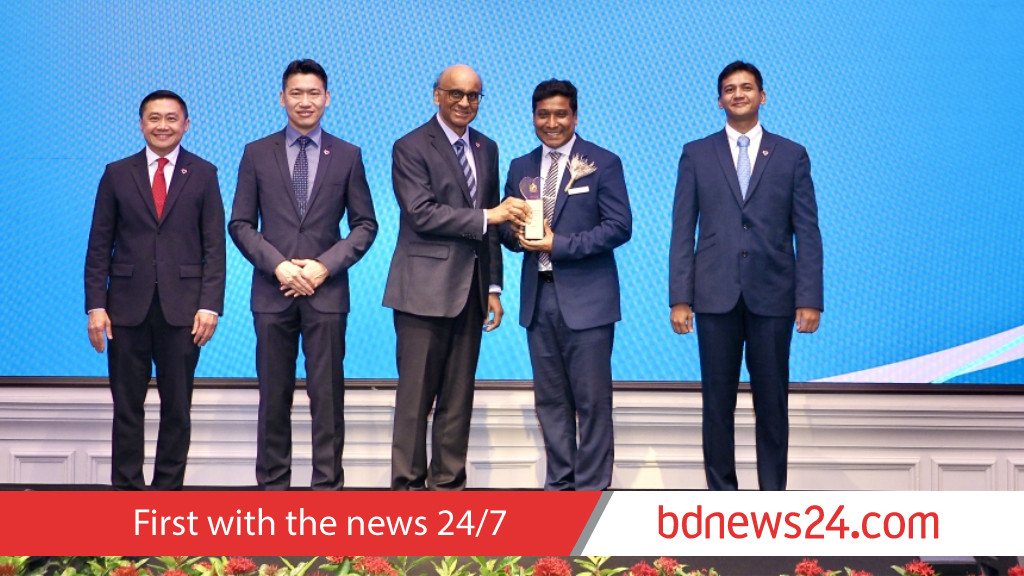 সিঙ্গাপুরে শ্রমিকের সাফল্যের কারিগর নাজমুল, পেলেন রাষ্ট্রপতি পদক