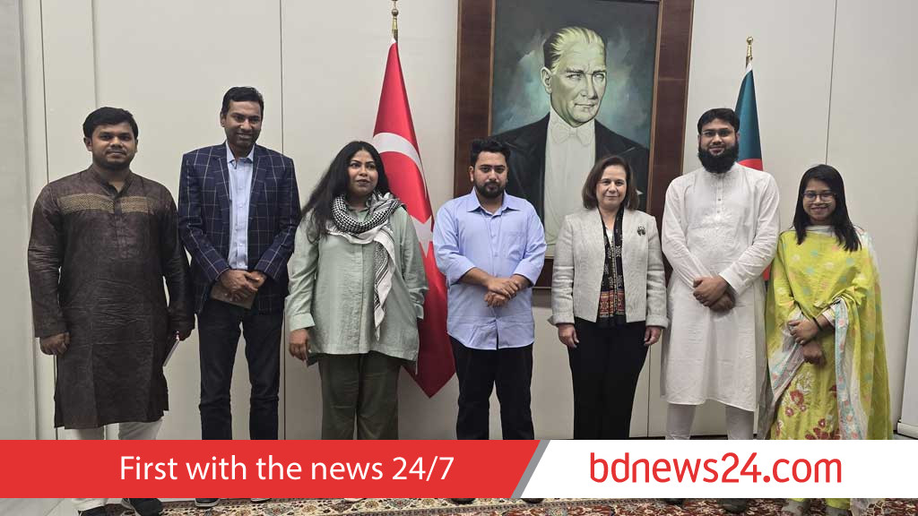 এনসিপির সঙ্গে তুরস্কের উপ-পররাষ্ট্রমন্ত্রীর বৈঠক