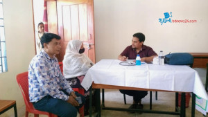 নওগাঁয় বিনামূল্যে ‘স্বাস্থ্য ক্যাম্প’