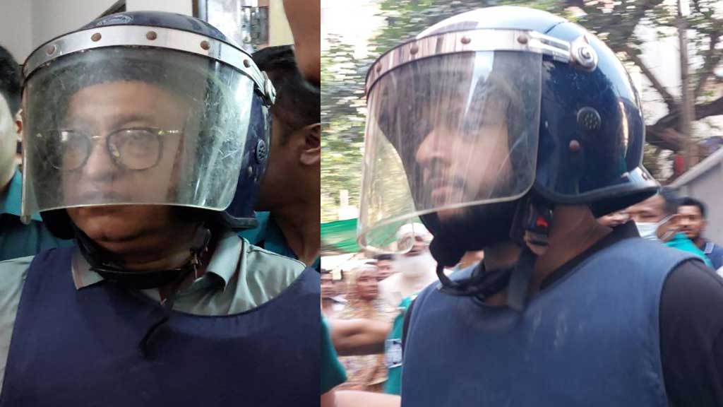 নাসির উদ্দিন সাথী ও তৌহিদ আফ্রিদি