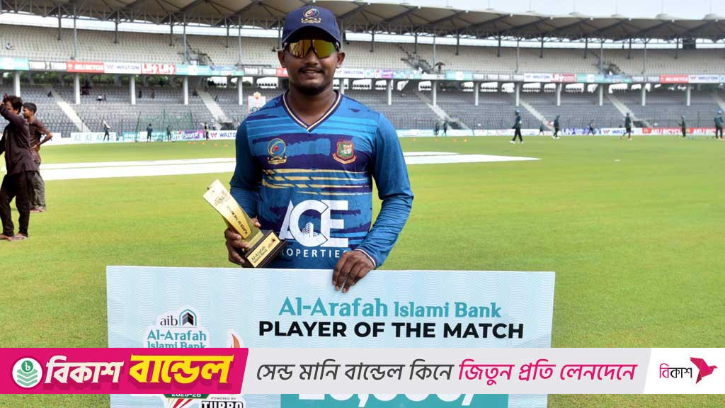 অভিষেকেই সেরা আইচ, সুমন-নাজমুল অপুর দুর্দান্ত বোলিং