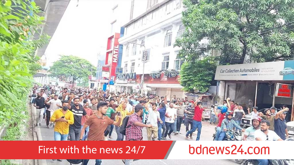 সংসদ ভবন এলাকায় ‘নিষিদ্ধ’ আওয়ামী লীগের মিছিল, একজন আটক