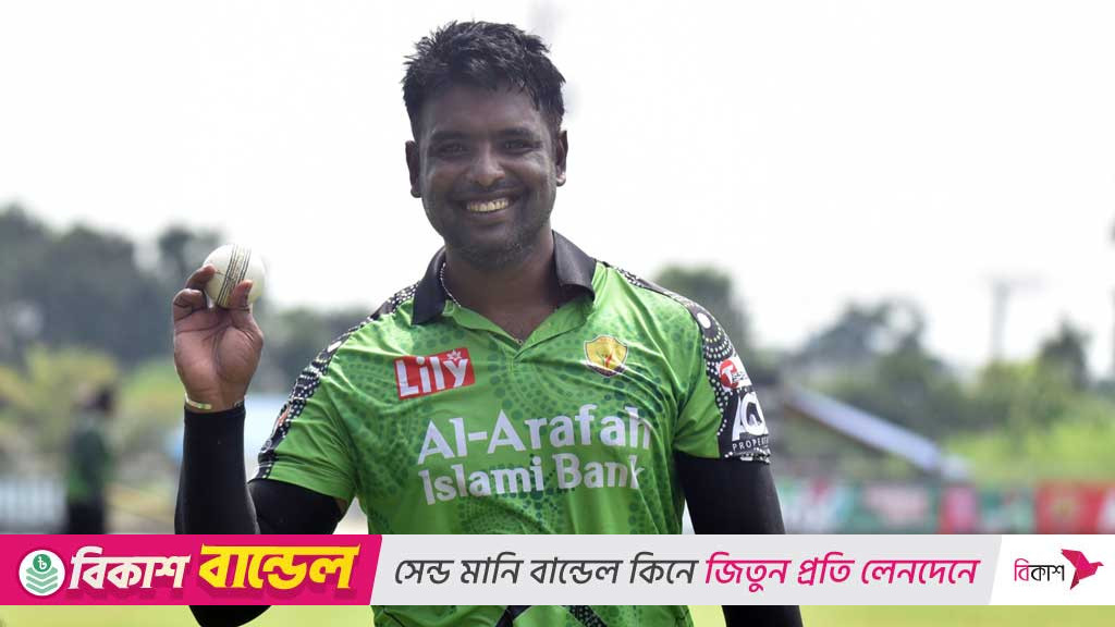আলাউদ্দিন বাবুর ৫ উইকেট, ‘রহস্য স্পিনার’ রুবেলের ম্যাচ-জেতানো বোলিং