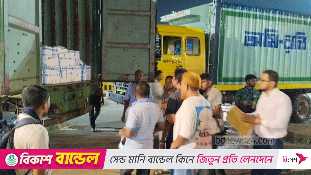 বেনাপোল দিয়ে ৮ দিনে ভারতে গেল ১০২ টন ইলিশ