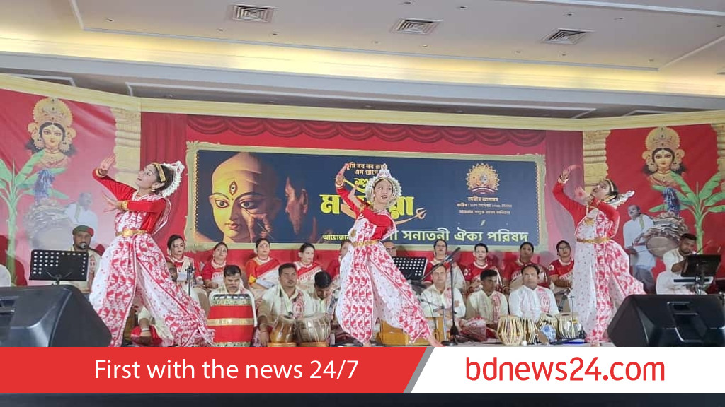 আজমানে সনাতন ধর্মাবলম্বীদের মহালয়ার বর্ণাঢ্য আয়োজন