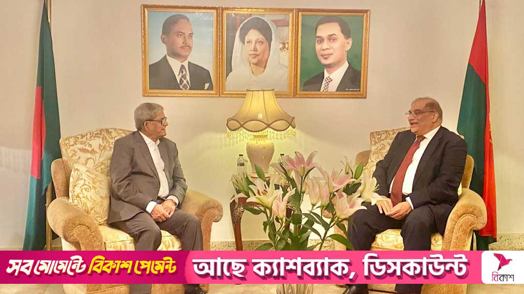 ফখরুলের সঙ্গে পাকিস্তানের হাই কমিশনারের সাক্ষাৎ