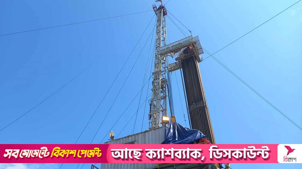 রশিদপুর কূপে গ্যাসের সন্ধান, দৈনিক মিলবে ৮ মিলিয়ন ঘনফুট গ্যাস