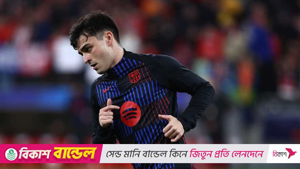 পেদ্রিকে নেতা হিসেবে দেখতে চান বার্সেলোনা কোচ