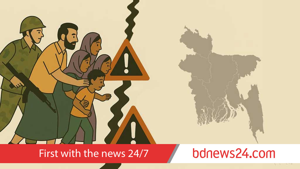 চাঁপাইনবাবগঞ্জ সীমান্ত দিয়ে ১৯ জনকে ঠেলে দিয়েছে বিএসএফ