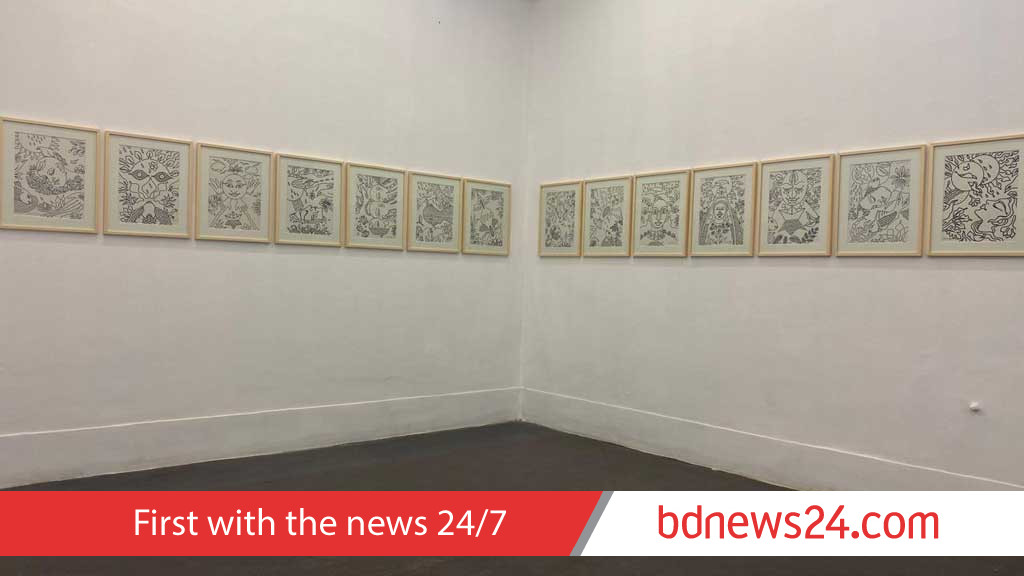 এক যুগ পর শিশির ভট্টাচার্য্যের শিল্পকর্মের প্রদর্শনী