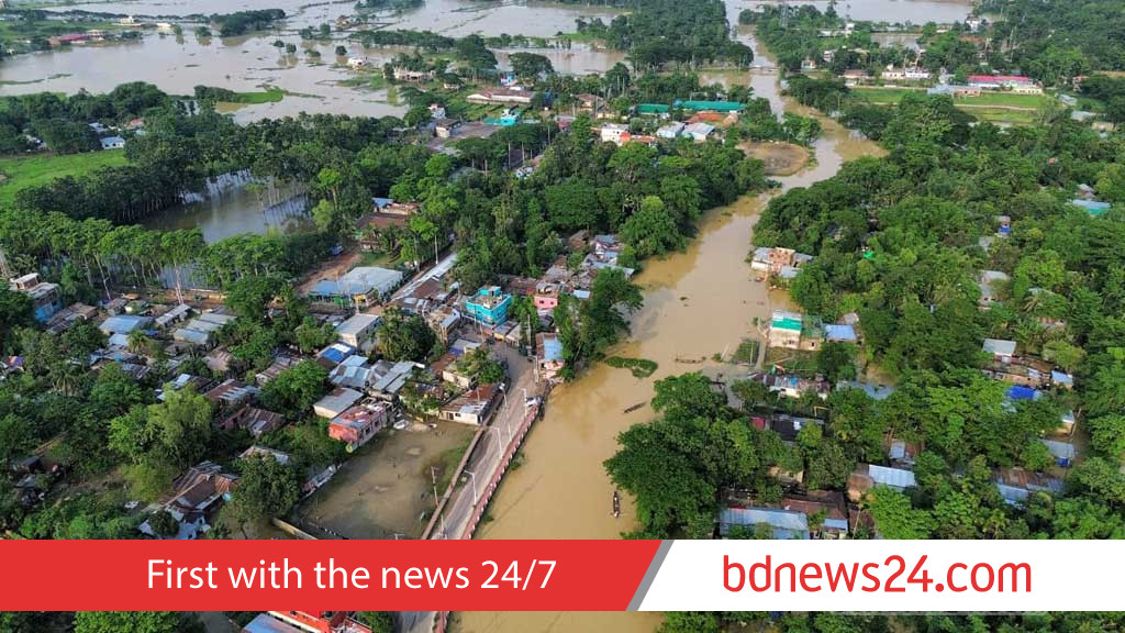 সিলেটের ৩ জেলায় বন্যার আভাস