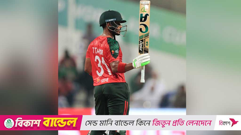 র‍্যাঙ্কিংয়ে তানজিদ ও জাকেরের উন্নতি