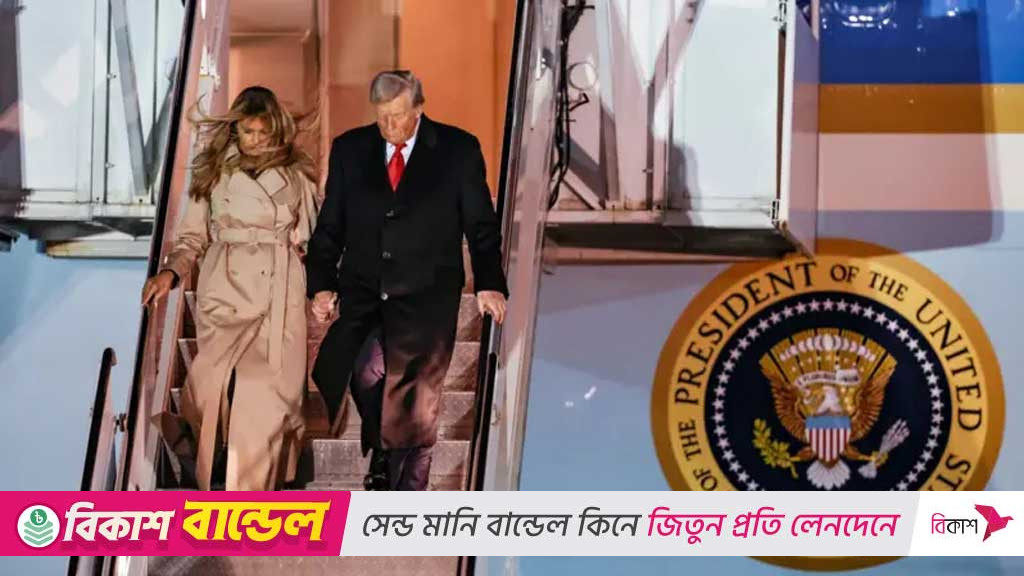 যুক্তরাজ্য সফরে ট্রাম্প, দেখা করবেন রাজা তৃতীয় চার্লসের সঙ্গে