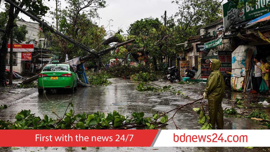 টাইফুন বুয়ালোইয়ে ভিয়েতনামে মৃত্যু বেড়ে ১৯