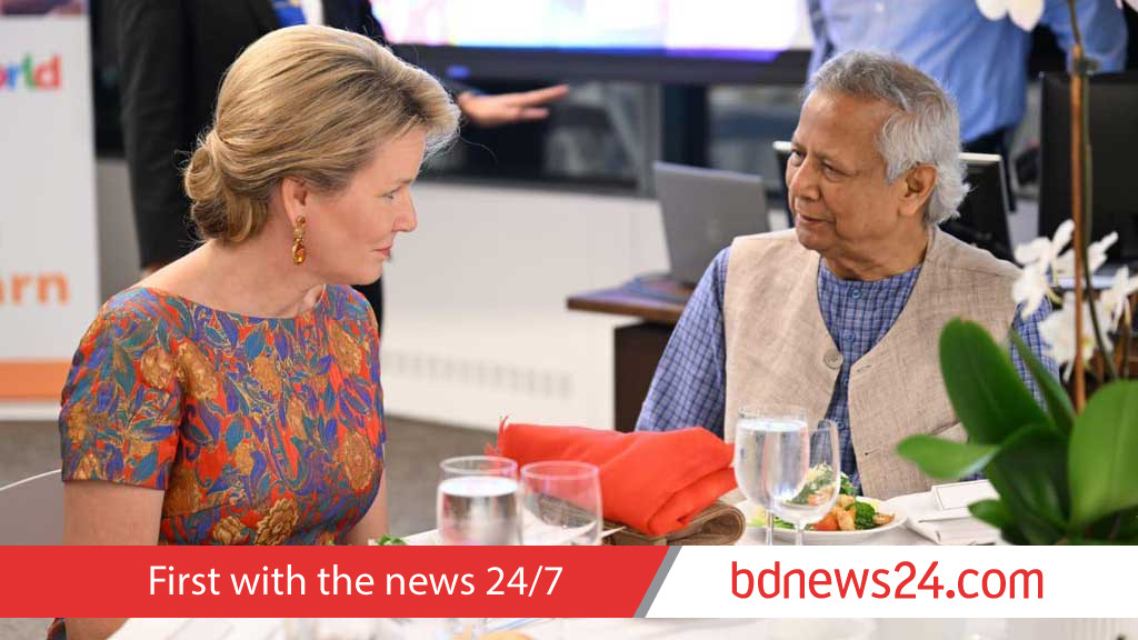 বেলজিয়ামের রানির সঙ্গে প্রধান উপদেষ্টার সাক্ষাৎ