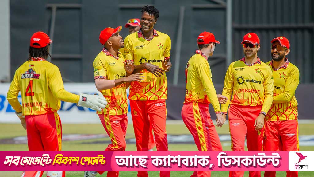 শ্রীলঙ্কাকে ৮০ রানে গুটিয়ে সমতায় জিম্বাবুয়ে