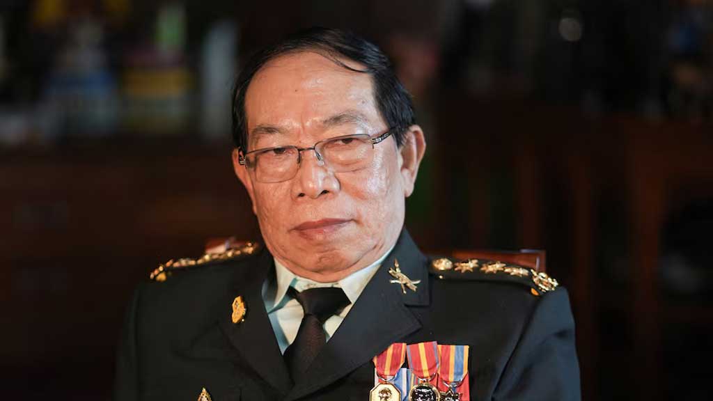 রিস্টোরেশন কাউন্সিল অব শান স্টেটের (আরসিএসএস) চেয়ারম্যান জেনারেল ইয়াও সের্ক। ছবি: রয়টার্স