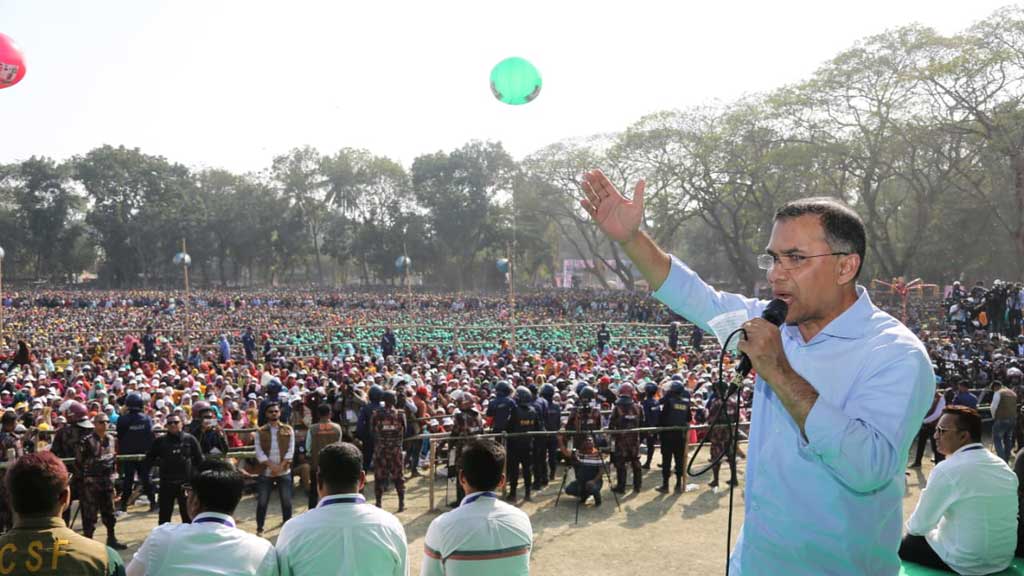 একাত্তরে তাদের কারণে মা-বোনদের সম্মান গেছে, এখনো দরদ নেই: তারেক