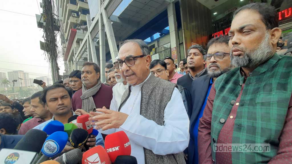 উসকানিমূলক বক্তব্য দিয়ে কিছু প্রার্থী বিধি লঙ্ঘন করছে: মির্জা আব্