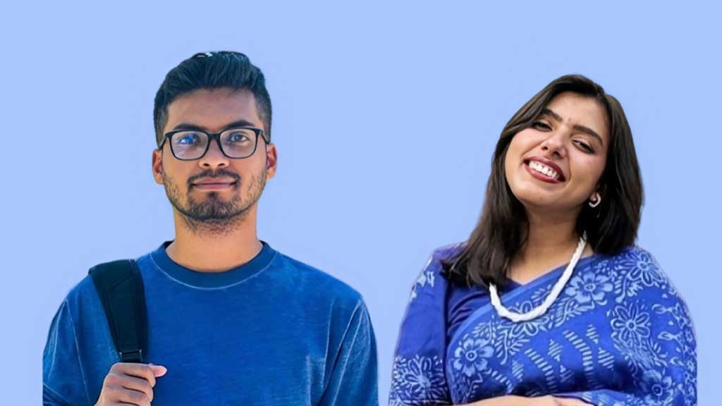 জামিল আহমেদ লিমন ও নাহিদা সুলতানা বৃষ্টি